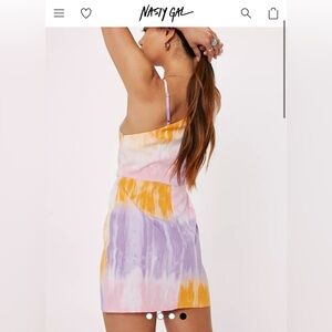 Pastel Tie Dye Dress